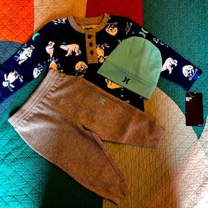 HURLEY 3-Piece Winter Outfit NWT